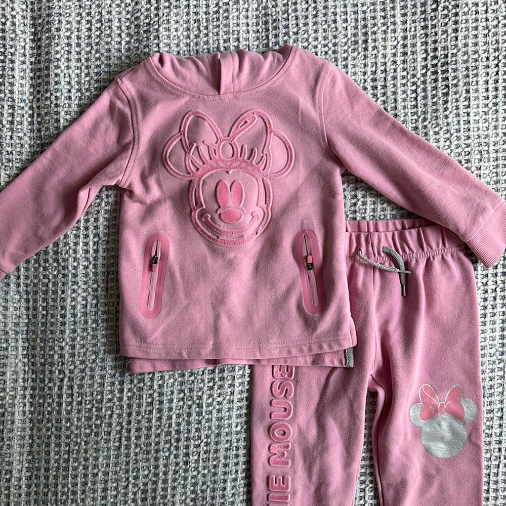 Minnie Mouse Sweatsuit Set 3T
